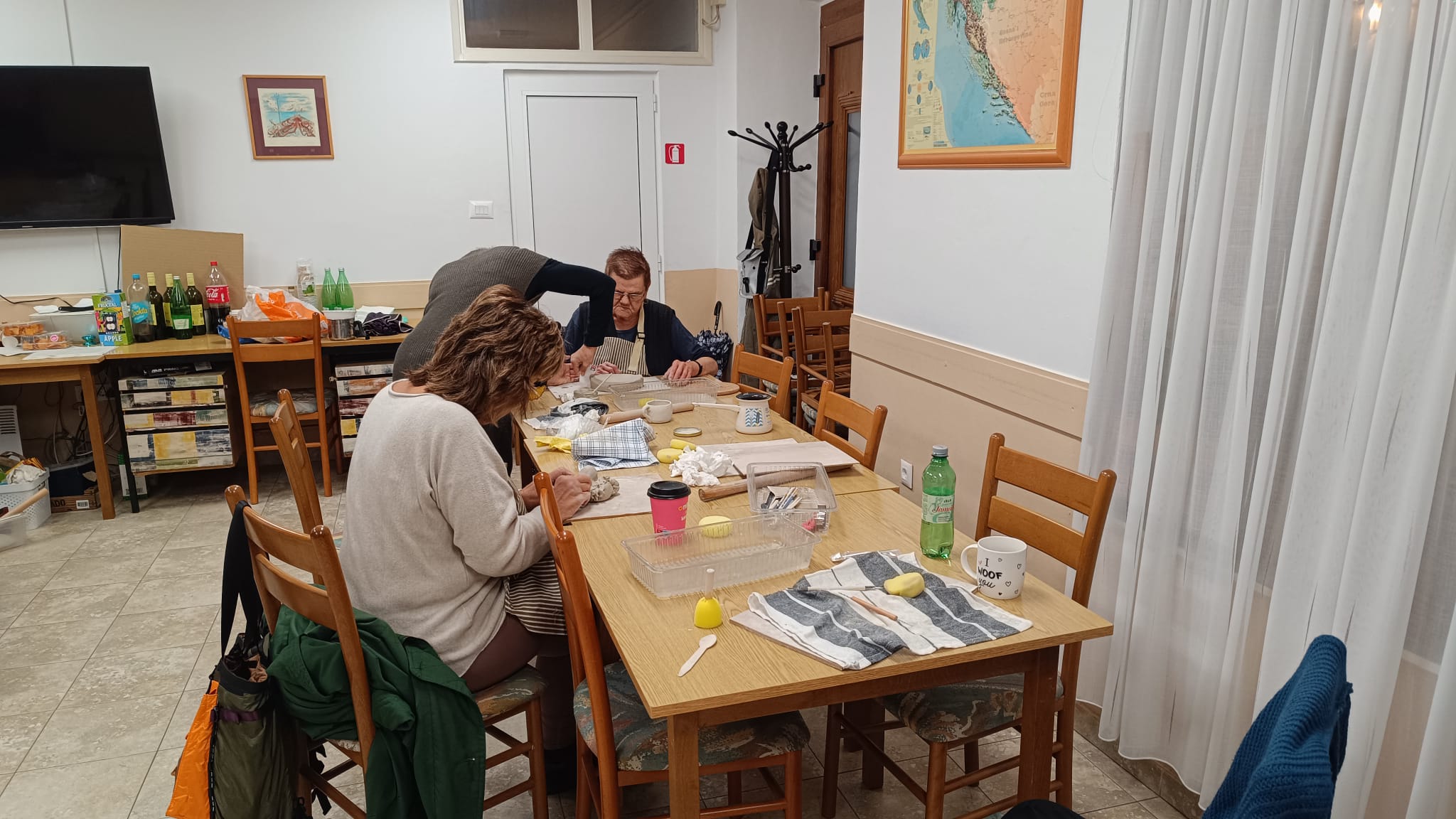 Započeo novi ciklus radionica gline u našoj udruzi