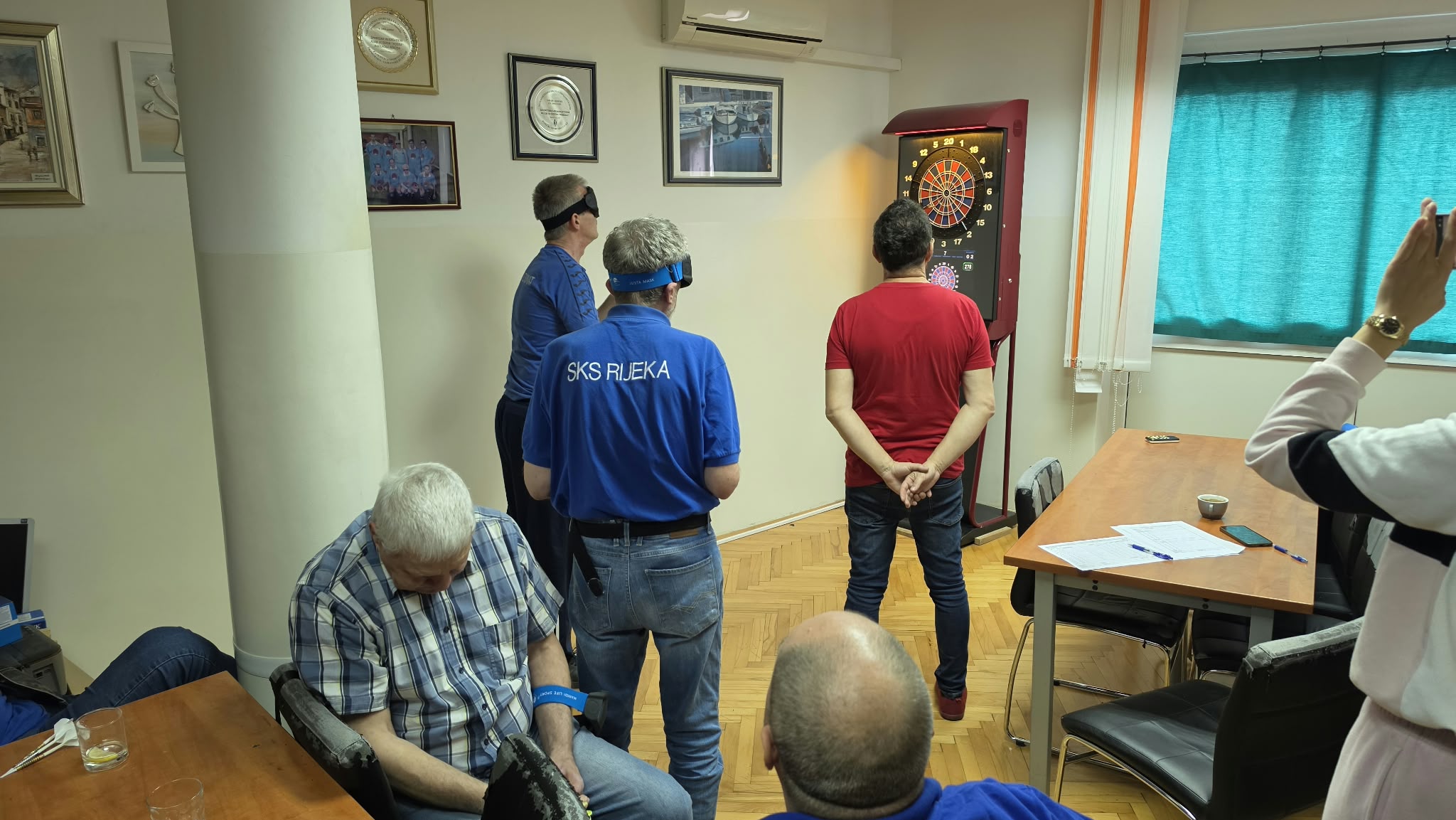 Odigrana utakmica prvog kola druge pikado lige između domaćina Rijeke i SUSSO "Donat